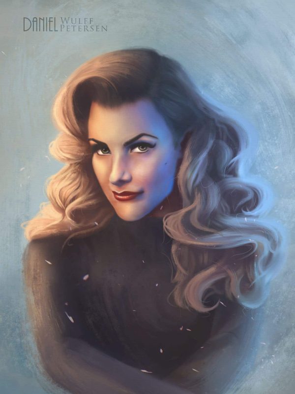 Scarlett James Portrait - by Daniel Wulff Petersen